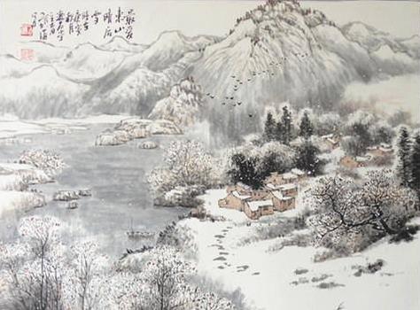 太和途中遇雪