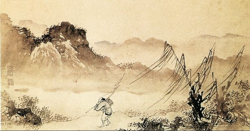 玉虛橋上步月