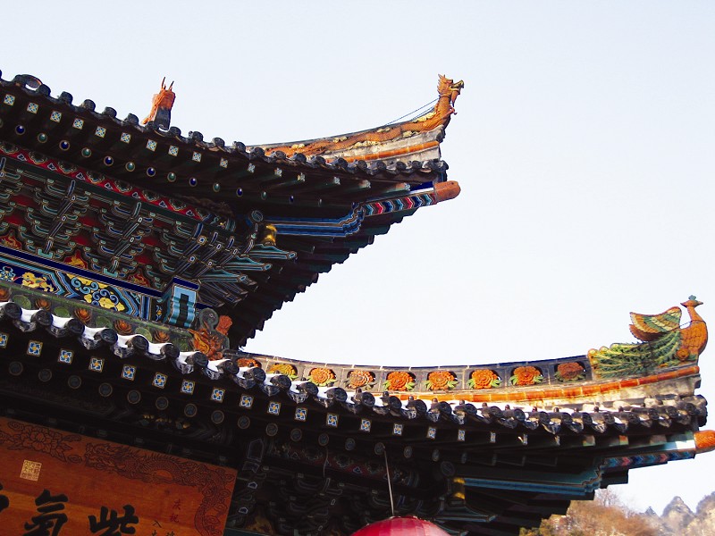 龍鳳脊飾